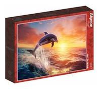 Alizé Puzzle Saut du Dauphin ALI50076 — 500 pièces 47,8×34,2 cm — Boîte carton rouge