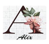 Puzzle Alix | 30 Pièces 24 × 19 cm Carton Brillant 2 mm | Message à Reconstituer Annonce Surprise | Cadeau Anniversaire Noël