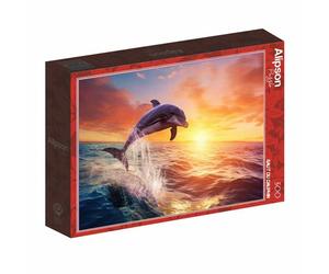 Puzzle ALIZE ALI50076 Saut du Dauphin 500 pièces 47,8 x 34,2 cm Boîte carton Rouge