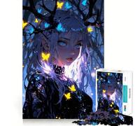 Puzzle Allure of The Night 1000 pièces Jeu de réflexion Pièces précises et sans Couture Activité Nocturne Amusante en Famille (38x52cm)