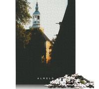 Puzzle Almelo, Puzzle rectangulaire en Papier pour Adultes, 1000 pièces (38 x 26 cm), idéal comme Cadeau de Noël