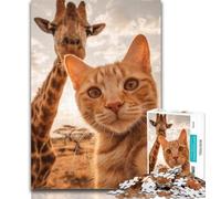 Puzzle Alpaga Coloré pour Adolescents 1000 Pièces, Jouets Éducatifs, Jeux Anti-Stress, Superbes Cadeaux et Jouets 50x75cm