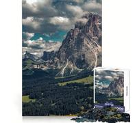 Puzzle Alpe Di Siusi pour Adolescents, 1000 pièces, Exercice Mental, Distraction Douce, découpe précise, Cadeau de Noël (50x75cm)