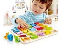Puzzle alphabet majuscules hape