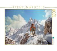 Puzzle · Alpinisme | Du soleil, de la neige et un panorama magnifique · 1000 pièces · Format assemblé 64 × 48 cm · CALVENDO Puzzle