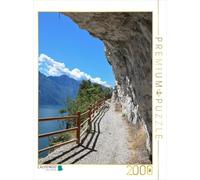 Puzzle · Alte Ponalestraße bei Riva 2000 Teile Puzzle Hoch | Alte Ponalestraße bei Riva del Garda am Gardasee · 2000 pièces · Format assemblé 90 × 67 cm · CALVENDO Puzzle