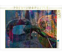 Puzzle · amarre | Accoster dans le port de Hambourg · 1000 pièces · Format assemblé 64 × 48 cm · CALVENDO Puzzle