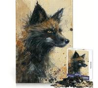 Puzzle Amber Gaze pour Adolescents 1000 pièces Stimule la mémoire Évasion reposante Ajustement Parfait Idée Cadeau de Noël (38x26cm)