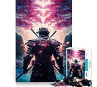 Puzzle Âme du Samouraï pour Adultes, 1000 pièces, pour développer sa mémoire et soulager Le Stress, Un Cadeau mémorable Assembler (38x52cm)