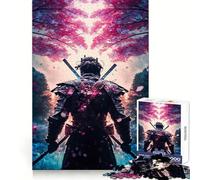 Puzzle Âme du Samouraï pour Adultes, 1000 pièces, pour développer sa mémoire et soulager Le Stress, Un Cadeau mémorable Assembler (38x52cm)