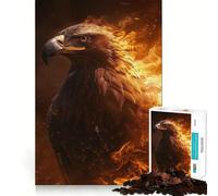 Puzzle American Eagle 1000 pièces Jeu de réflexion Amusant Pièces précises et Parfaitement ajustées Activité relaxante en Groupe à l'intérieur (50x75cm)
