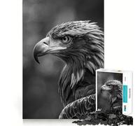 Puzzle American Eagle 1000 pièces pour Adultes,Jeu d'exercice Mental,découpe de précision,Bords Lisses,activité relaxante à Faire en Groupe à l'intérieur (38x26cm)