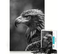 Puzzle American Eagle 1000 pièces pour Adultes Réfléchissez,entraînez-Vous,jouez ! Emboîtez fermement,Aucune pièce ne se détache Cadeau Unique pour soulager Le Stress (50x75cm)