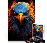 Puzzle American Eagle Pride Fire pour Adolescents, 1000 pièces, pour stimuler la mémoire et se détendre, idéal comme Cadeau de Noël (38x26cm)