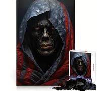 Puzzle American Ghoul 1000 pièces pour Adolescents, idéal pour développer la mémoire, thème Happy Idle Time », Bords Nets, Cadeau de Noël (50x75cm)