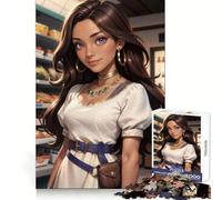 Puzzle Amira Mon Temps à Sandrock pour Adolescents, 1000 pièces, Casse-tête apaisant, Passe-Temps Solide, Cadeau attentionné (50x75cm)