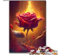 Puzzle Amour Brûlant 1000 pièces pour Adultes et Adolescents, idéal pour Un Anniversaire ou des Vacances, Taille 38x26cm