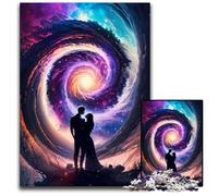 Puzzle Amour du Cosmos 1000 pièces en Carton pour Adultes, pour la décoration intérieure et Les fêtes de Fin d'année, 26x38cm