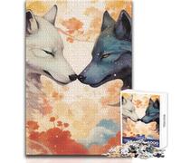 Puzzle Amour Interdit 1000 pièces pour Adultes - Jeu de résolution de problèmes créatif - Idée Cadeau touchante et mémorable - Dimensions:50x75cm