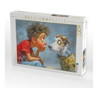Puzzle · Amüsante Karikaturen | Mein Junge wir waren doch gerade Gassi · 2000 pièces · Format assemblé 90 × 67 cm · CALVENDO Puzzle
