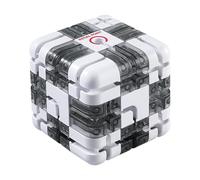 Puzzle Amusant Casse-tête 8,5x8,5x8,5 Cm ABS 3D Maze Magic Cubes & Ball Large Labyrinth 3D Puzzless Maze Cube Cube De Boule De Labyrinthe École Salle D'Attente Réunion Familiale Événement