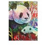 Puzzle Anatolien - Panda arc-en-ciel, 1000 pièces multicolore G