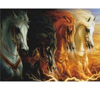 Puzzle Anatolien - Quatre Chevaux De L'apocalypse, 1000 Pièces