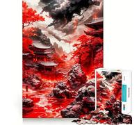 Puzzle Ancien Lac 1000 Pièces pour Adultes Jeu de Mémoire Stimulant Qualité Professionnelle Activité de Découpe Réconfortante à Partager (38x52cm)