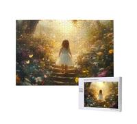 Puzzle Ange 2000 Pièces Adultes, Puzzles Classiques Art Forêt avec Boîte d'emballage et Photos de Référence, Relaxation/Soulagement du Stress/Jeux Amusants, DIY Creatif Cadeau pour Femme 2T-738