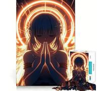Puzzle Ange aux Ailes dorées pour Adultes,1000 pièces,pour stimuler la Concentration et créer des Liens (50x75cm)