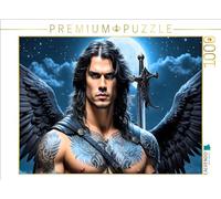 CALVENDO Puzzle Ange Metatron - Combattant Contre Le Mal | 1000 pièces - Taille de la Pose 64 x 48 cm - Puzzle Photo pour des Heures heureuses