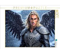 Puzzle · Ange Michael dans la tempête de Neige | 1000 pièces · Format assemblé 64 × 48 cm · CALVENDO Puzzle