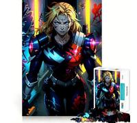 Puzzle Ange pour Adolescents 1000 Pièces Jeu Développant l'esprit Jeu Taille Uniforme Pièces Précises Activité Amusante en Famille Le Soir (38x26cm)
