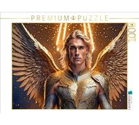 CALVENDO Puzzle Ange Raguel - Combattant Contre Le Mal | 1000 pièces Taille de la Pose 64 x 48 cm Puzzle Photo pour des Heures heureuses