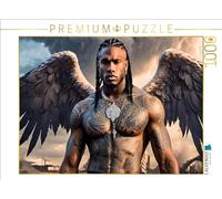 CALVENDO Puzzle Ange Uriel - Combattant Contre Le Mal | 1000 pièces de Taille de la Pose 64 x 48 cm Puzzle Photo pour des Heures heureuses