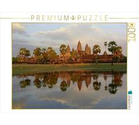 Puzzle · Angkor Wat | Un coucher de soleil à couper le souffle sur le plus grand… · 1000 pièces · Format assemblé 64 × 48 cm · CALVENDO Puzzle