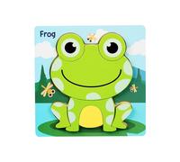 Puzzle Animal En Bois Pour Enfants, Cadeau D'enseignement, Développement Cognitif En Forme D'animal, Jouets D'apprentissage Et D'éducation Précoce