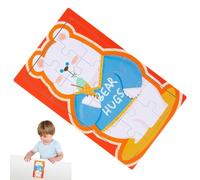 Puzzle Animal en Bois, Puzzle en Bois pour À partir de 3 Ans, Apprentissage | Dessin animé Correspondance des formes, interactif parent-enfant pour les , salle d Ours blanc