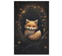 Puzzle Animal Fox pour Adultes, 1000 Pièces, Jouets pour Enfants, Jeux Familiaux, Cadeaux De Noël, d'anniversaire, Puzzle ÉduChatif pour Garçons Et Filles (78×53cm)