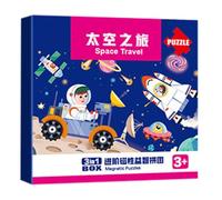 Puzzle Animal Magnétique pour Âgés De 2 À 6 Ans, Jouet D'apprentiss | Les Pièces Magnétiques Restent Organisées Pour Les Voyages, Les Défis De Puzzle Progressifs Pour L'association