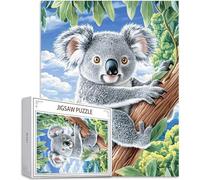 Puzzle Animal Puzzle 100 Pieces Adultes Koala 35x25cm Puzzles Adultes 100 Pièces Jeu éducatif défi Joue Art Puzzles Classiques pour Décoration de la Maison - Jigsaw Familial Parfait pour Les D-597