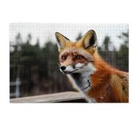 Puzzle Animal, Puzzle 4000 Pièces Adultes, Puzzles 4000 Pièces Renard, Puzzles Bois de Qualité Supérieure avec Une Boîte d'emballage Exquise, pour Décoration Murale, Cadeau Femme, Cadeau Homme, -3458