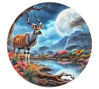 Puzzle Animal World : Un Jeu Familial Amusant adapté aux Adultes, Adolescents et Enfants avec Un Niveau de difficulté élevé ; 1 000 pièces (67,5 x 67,5 cm).