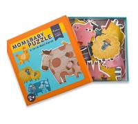 Mideer Puzzle MD3012 - Mon 1er puzzle animaux et leurs petits - 25 x 25 x 5 cm