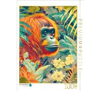 Puzzle · Animaux de la Jungle Pop Art