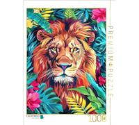 Puzzle · Animaux de la Jungle Pop Art