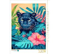 CALVENDO Puzzle Animaux de la Jungle Pop Art | 1000 pièces Taille de la Pose 48 x 64 cm Puzzle Photo pour des Heures heureuses
