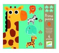 Puzzle Animaux - DJECO - Dans la Jungle - Moins de 100 pièces - Mixte