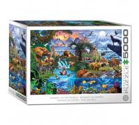 Puzzle 5000 pièces : Les animaux du monde