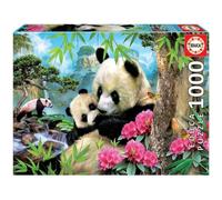 Puzzle Animaux - EDUCA - 1000 pièces - Pour Adulte - Avec Colle FIX PUZZLE® offerte